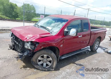 2004 Nissan Titan Le из США, поврежденный, VIN 1N6AA06BX4N526930